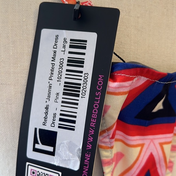 Rebdolls Maxi Dress size Large - Picture 4 of 5